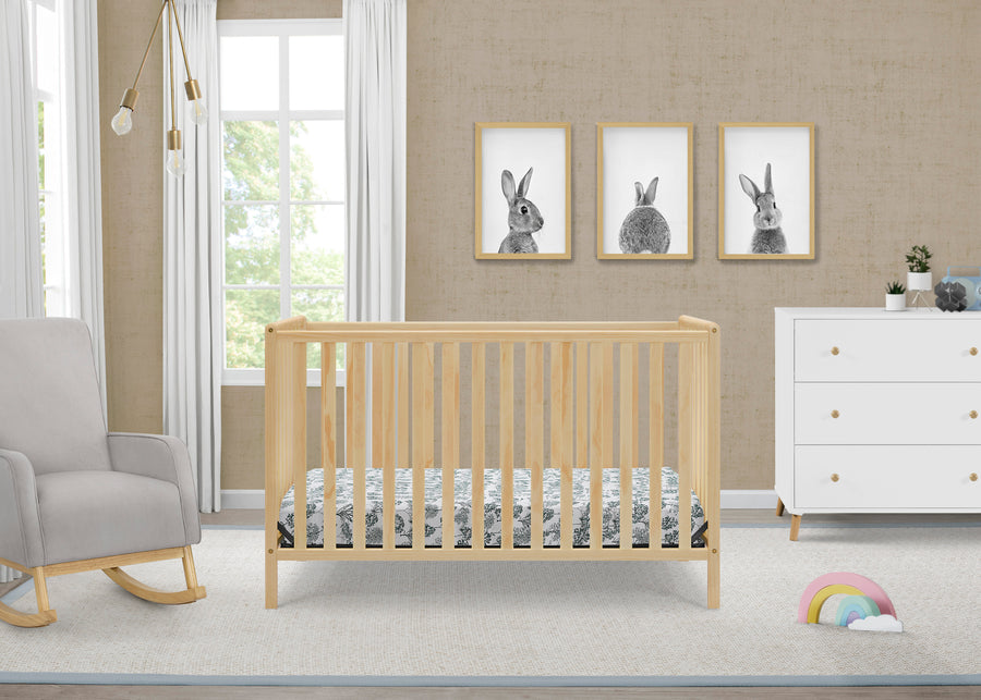 Natural (746) 47-Heartland 4-in-1 Convertible Crib