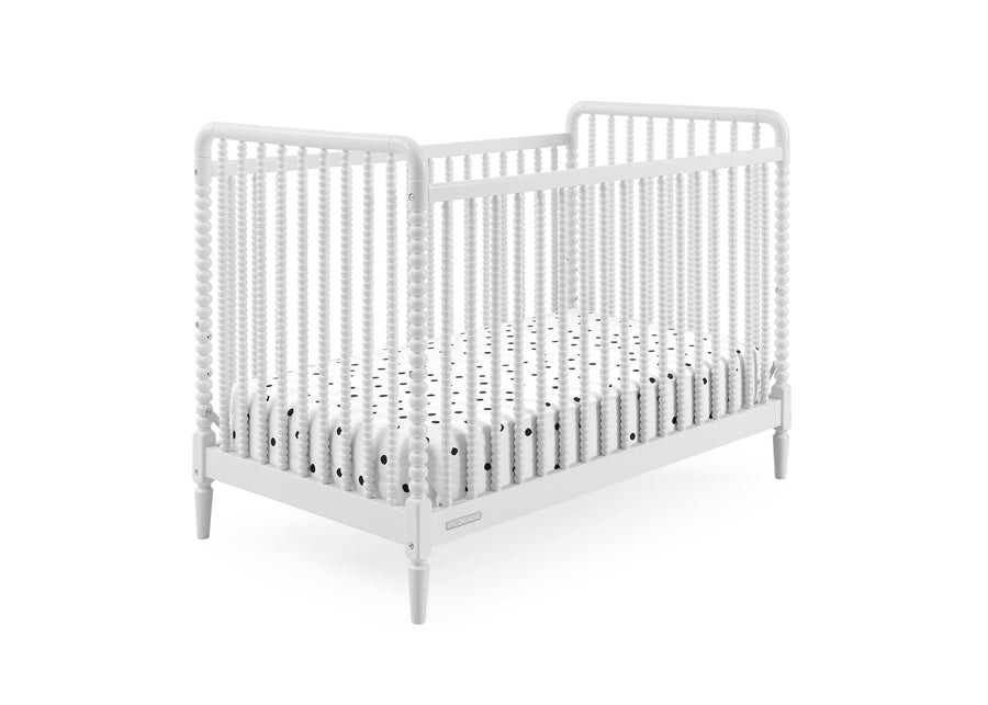 Bianca White (130) 13-Saint 4-in-1 Convertible Crib