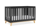 Ebony with Natural (1482) 10-Frankie 4-in-1 Convertible Crib