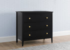 Ebony with Natural (1482) 12-Casey 3 Drawer Dresser