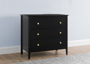 Ebony with Natural (1482) 2-Casey 3 Drawer Dresser