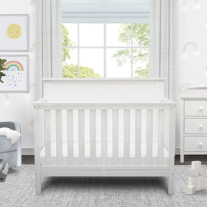 Textured White (1349) 32-Middleton 4-in-1 Convertible Baby Crib