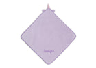 Light Purple Unicorn (1262) 11-Personalized Baby Hooded Bath Towel
