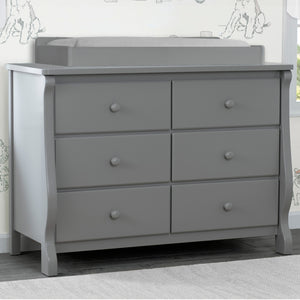 Canton / Eclipse 6 Drawer Dresser with Interlocking Drawers 31-Canton / Eclipse 6 Drawer Dresser with Interlocking Drawers