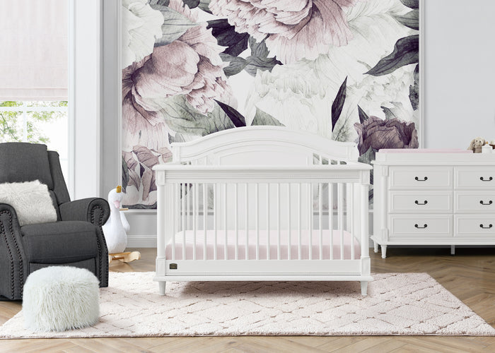 Juliette 6-in-1 Convertible CribBianca White (130)