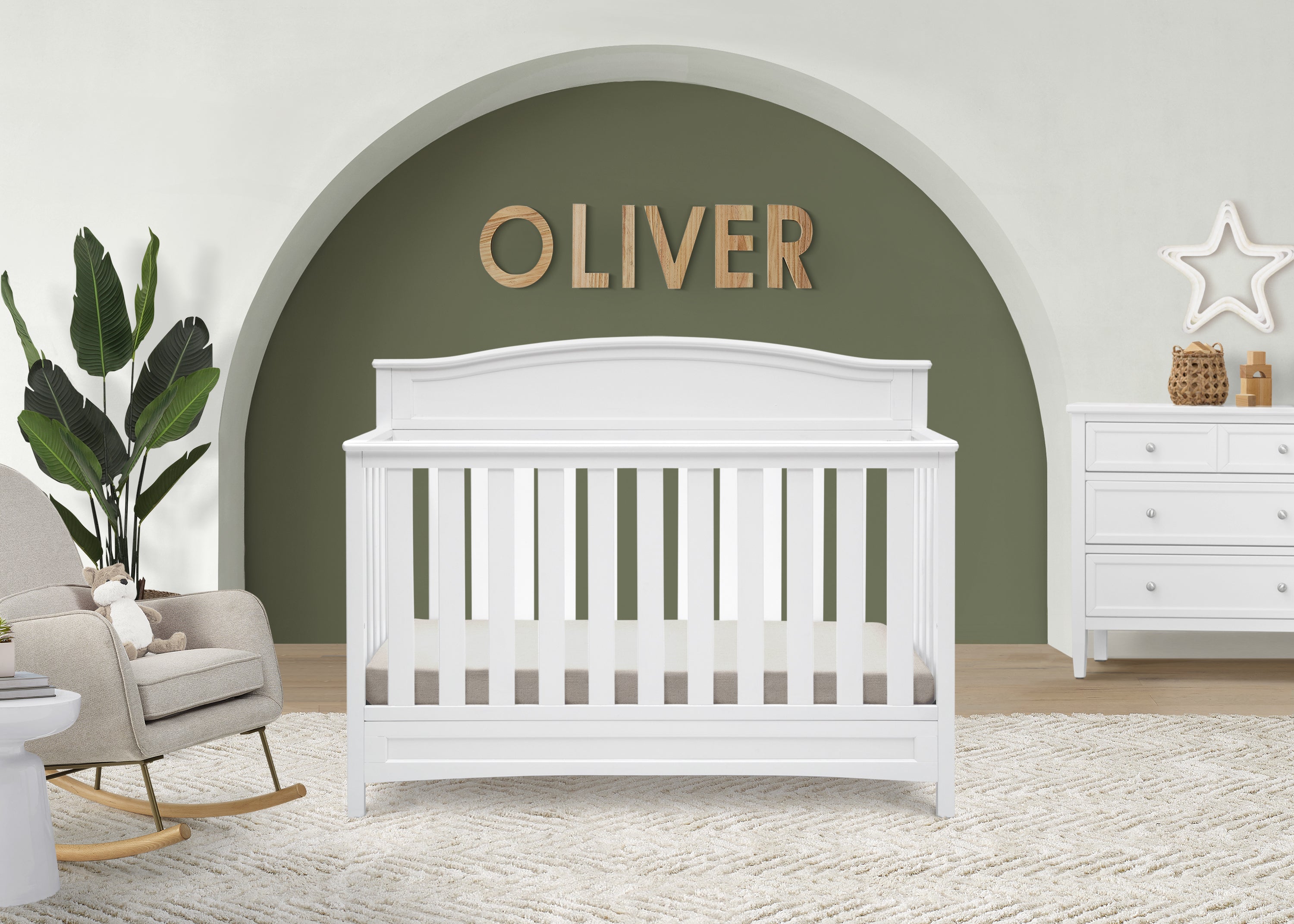 Complete The Look for Epic Place 3 Drawer Dresser with Interlocking Drawers