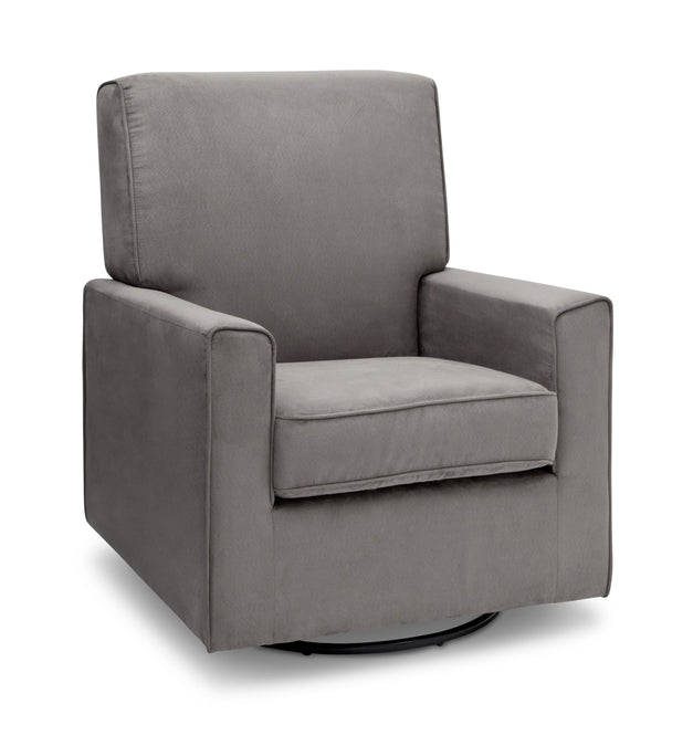 Graphite (018) 7-Ava Upholstered Glider