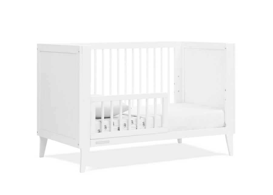 Bianca White (130) 11-Ollie 4-in-1 Convertible Crib