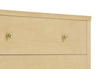 Natural Sandstone (1544) 12-Serena 3 Drawer Dresser with Changing Top and Interlocking Drawers
