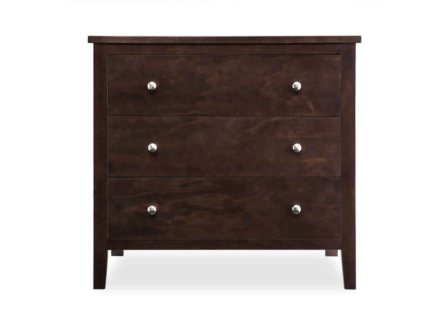 Walnut Espresso (1324) 13-Campbell 3 Drawer Dresser