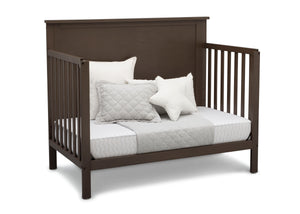 Textured Cocoa (1350) 20-Middleton 4-in-1 Convertible Baby Crib