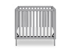 Grey (026) 6-Gio Mini Crib with 2.75-Inch Mattress