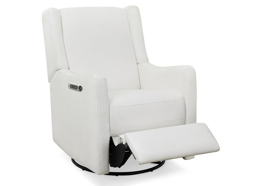 Pearl (1457) 5-Mercer Electronic Power Recliner and Swivel Glider with USB-A and Type-C Ports in Stain-Resistant Performance Fabric