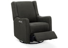 Dark Grey (1455) 17-Mercer Electronic Power Recliner and Swivel Glider with USB-A and Type-C Ports in Stain-Resistant Performance Fabric