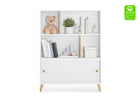 Bianca White with Natural (123) 2-Essex Bookcase