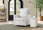 Dovetail Grey (1522) 9-Luna Nursery Swivel Glider
