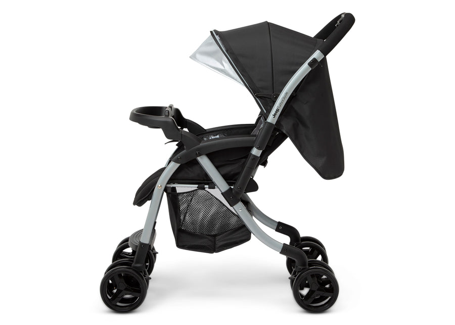Black (001) 4-Jeep TurboGlyde Reversible Handle Stroller