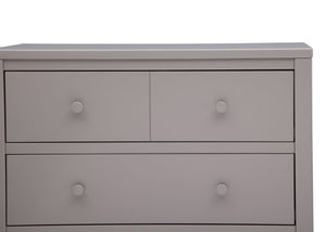Grey (026) 12-3 Drawer Dresser with Interlocking Drawers