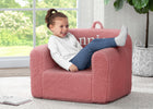 Rose (1295) 11-Personalized Cozee Sherpa Chair for Kids