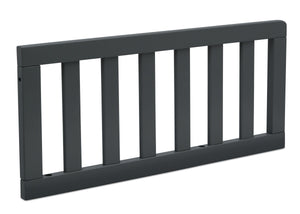 Delta Children Charcoal (029) Toddler Guardrail (0080), Angled View e2e 9-Toddler Guardrail (0080)