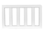 Simmons Kids White Ambiance (108) Toddler Guardrail (0080) 8-Toddler Guardrail (0080)