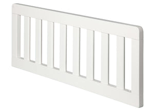 Delta Children White Ambiance (108) Delta Guardrail (0086) b1b 6-Toddler Guardrail (0086)