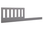 Delta Children Grey (026) Daybed Rail & Toddler Guardrail Kit, Angled View a1a 2-Daybed Rail & Toddler Guardrail Kit (0095)