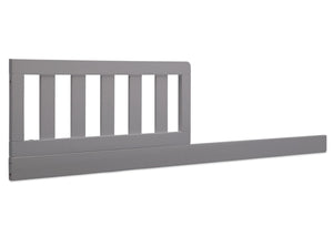 Delta Children Grey (026) Daybed Rail & Toddler Guardrail Kit, Angled View a1a 5-Daybed Rail & Toddler Guardrail Kit (0095)