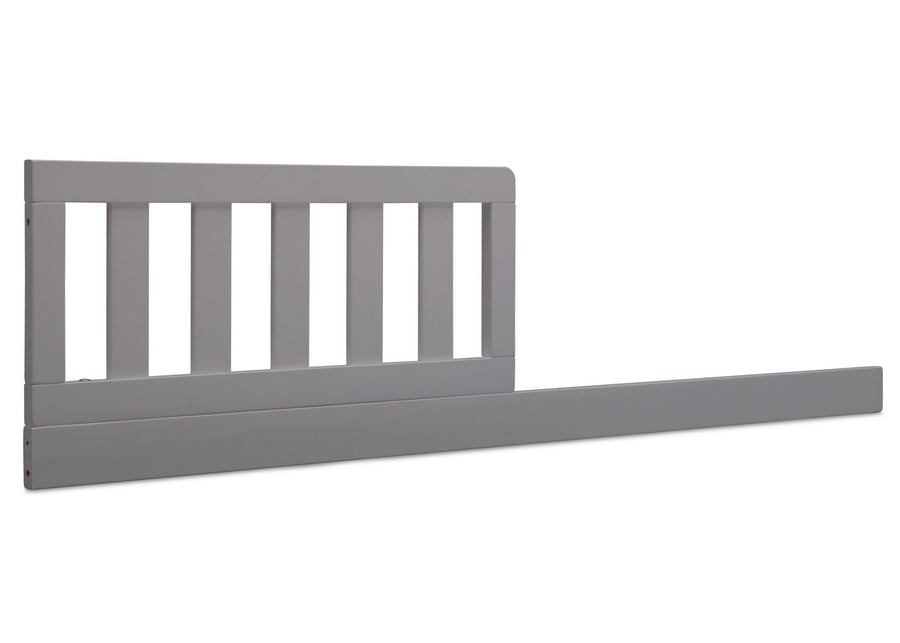 Delta Children Grey (026) Daybed Rail & Toddler Guardrail Kit, Angled View a1a 2-Daybed Rail & Toddler Guardrail Kit (0095)