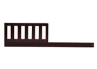 Delta Children Dark Chocolate (207) Daybed Rail & Toddler Guardrail Kit, Front View b2b 4-Daybed Rail & Toddler Guardrail Kit (0095)