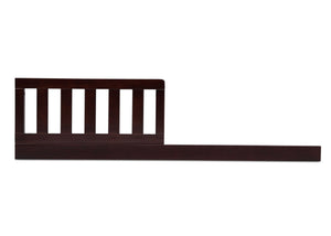 Delta Children Dark Chocolate (207) Daybed Rail & Toddler Guardrail Kit, Front View b2b 3-Daybed Rail & Toddler Guardrail Kit (0095)