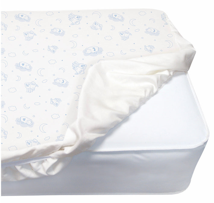 No Color (NO) 4-Deluxe Crib Mattress Pad - 100% Waterproof, Quilted Top, Fitted Protective Crib Mattress Pad