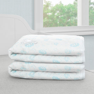 No Color (NO) 12-Deluxe Crib Mattress Pad - 2 Pack
