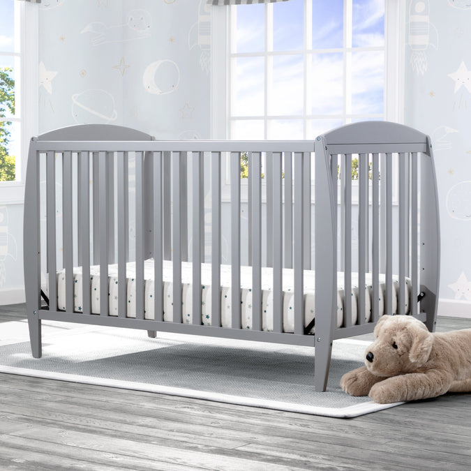 Delta Children Grey (026) Taylor 4-in-1 Convertible Crib (W10040) 6-Taylor 4-in-1 Convertible Crib