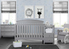 Abby Crib N Changer Grey (026) 1-Abby Crib N Changer