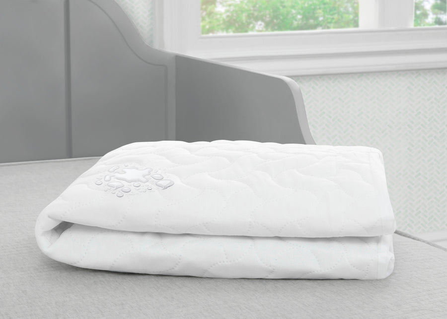 Sertapedic Fitted Crib Mattress Pad No Color (NO) 1-Fitted Crib Mattress Pad