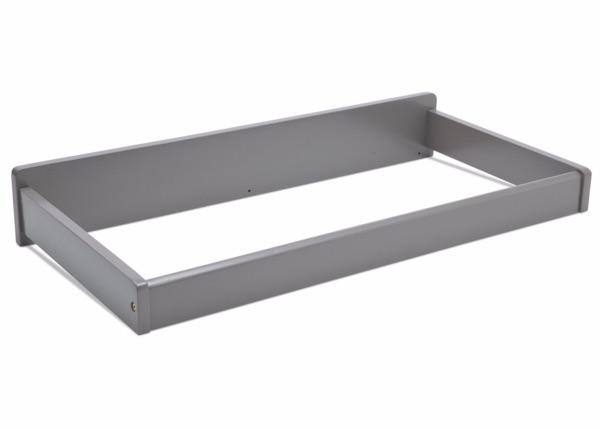 Grey (026) Delta Children Changing Top, Side View 16-Changing Top