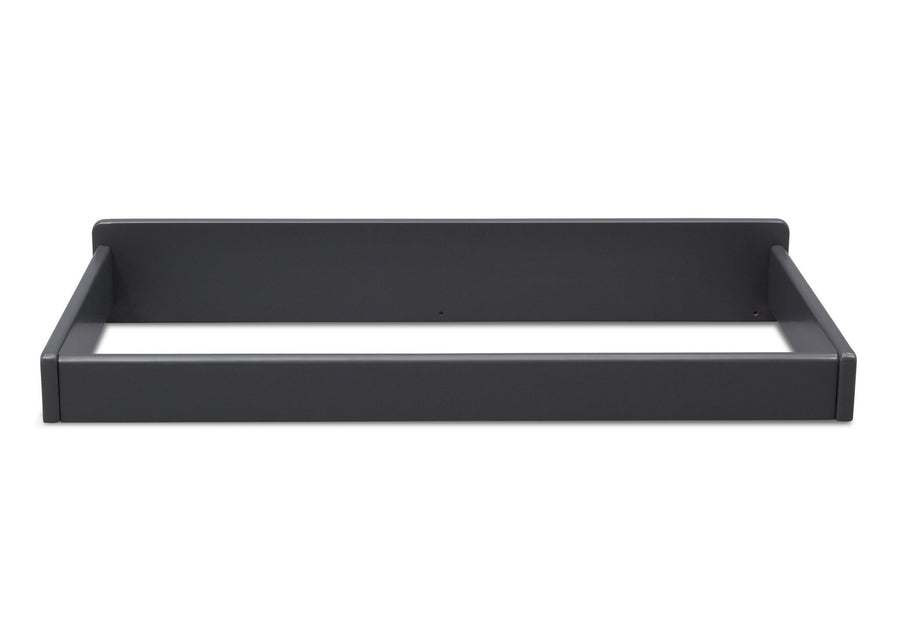 Delta Children Charcoal (029AA) Changing Top, Front View, n1n 12-Changing Top