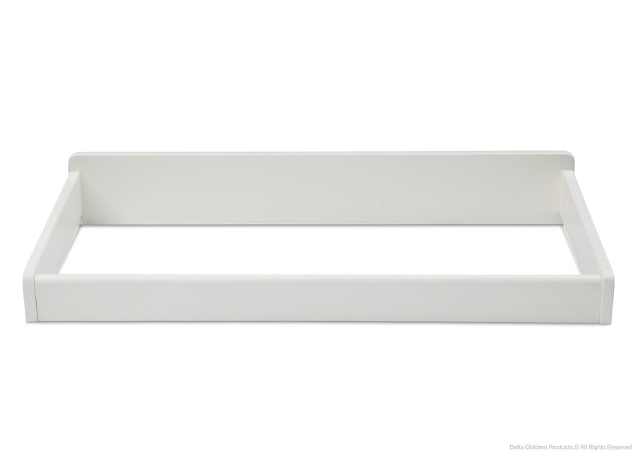 Delta Children White Ambiance (108) Changing Top, Front View a1a 5-Changing Top