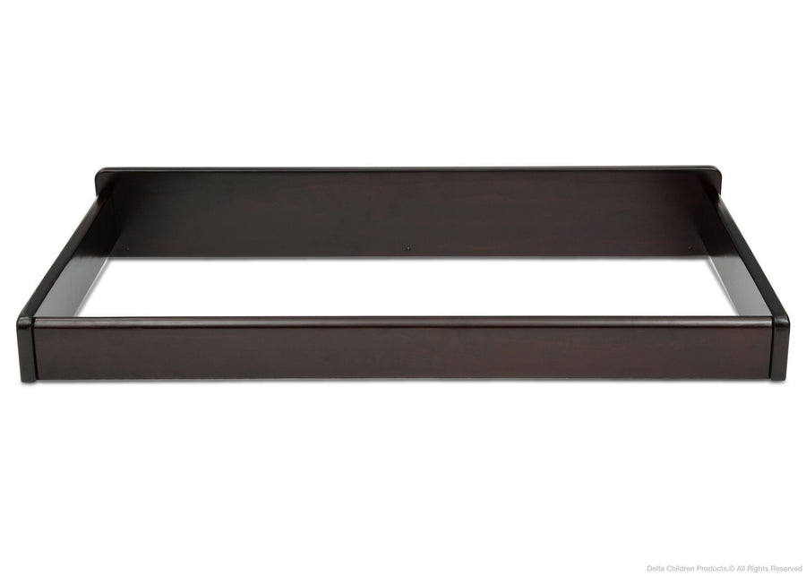 Delta Children Dark Chocolate (207) Changing Top, Front View c1c 6-Changing Top