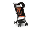 Black with Orange (2183) 11-Jeep® Clutch Plus Travel Stroller with Reclining Seat