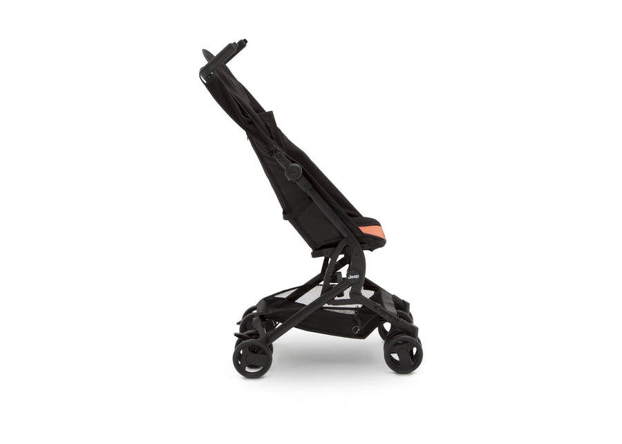 Black with Orange (2183) 13-Jeep® Clutch Plus Travel Stroller with Reclining Seat