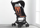 Black with Orange (2183) 9-Jeep® Clutch Plus Travel Stroller with Reclining Seat