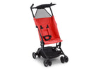 Delta Children Ultimate Fold N Go Compact Travel Stroller Red (2023), Right Side View d3d 1-The Clutch Stroller