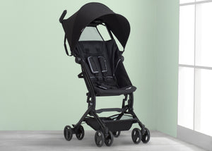 Black (001) 2-Clutch Plus Travel Stroller with Recline