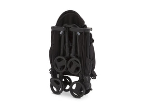 Black (001) 17-Clutch Plus Travel Stroller with Recline