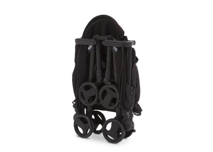 Black (001) 10-Clutch Plus Travel Stroller with Recline