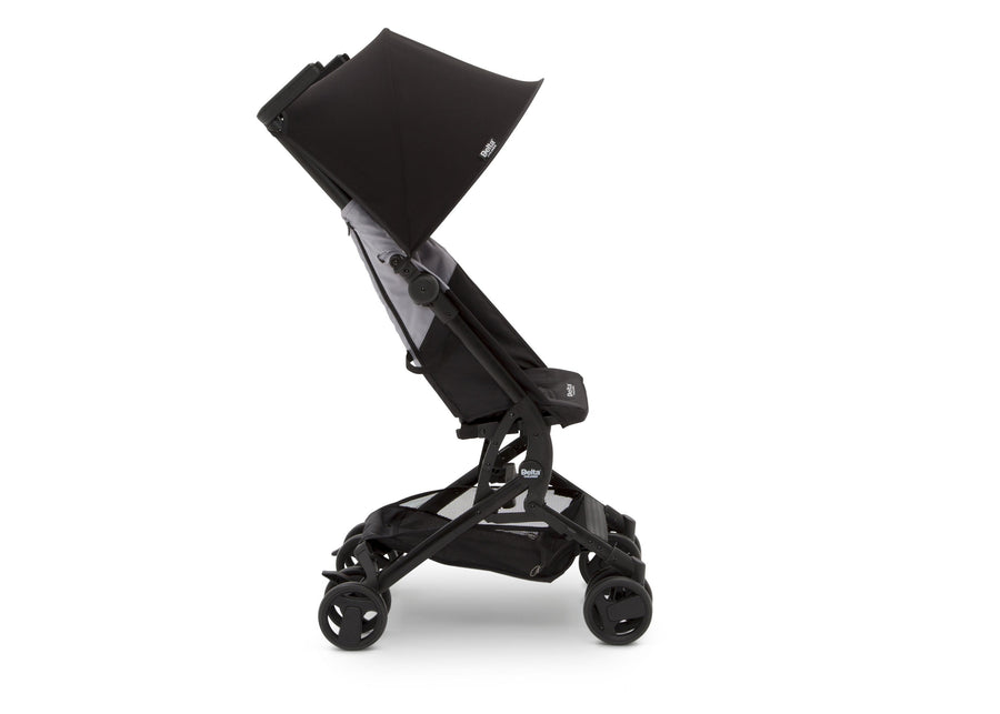 Black/Grey (2195) 14-Clutch Plus Travel Stroller with Recline