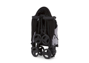 Black/Grey (2195) 7-Clutch Plus Travel Stroller with Recline