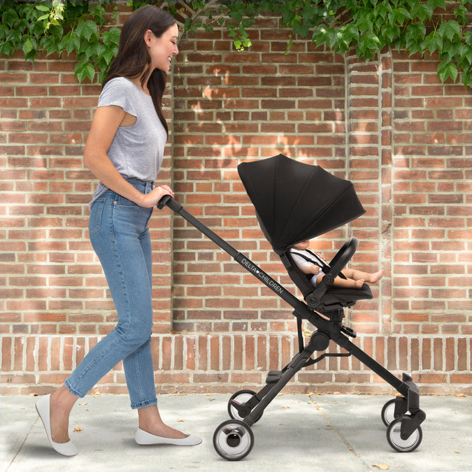 Black (001) 1-Spyder Stroller